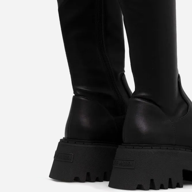 Muszkieterki damskie na obcasie Steve Madden Outsource Boot SM11002706-001 36 22.2 cm Czarne (8720857167528) - obraz 3