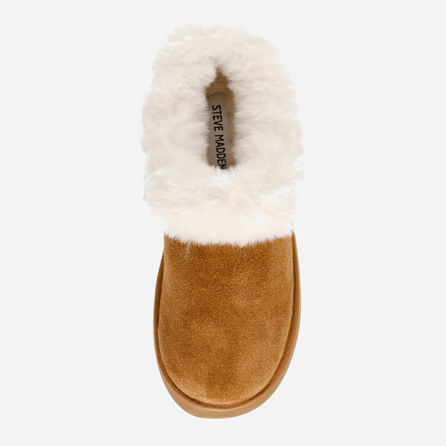 Śniegowce mukluki damskie z futerkiem Steve Madden Chaplin Slide SM11002735-839 41 26.2 cm Brązowe (8720857267037) - obraz 6