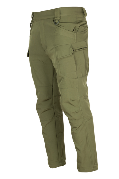 Тактические штаны утепленные SoftShell Olive 5XL - изображение 1