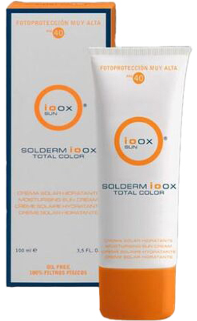 Крем для тіла Ioox Solderm Cream Color Total Screen 100 мл (8470002091559) - зображення 1