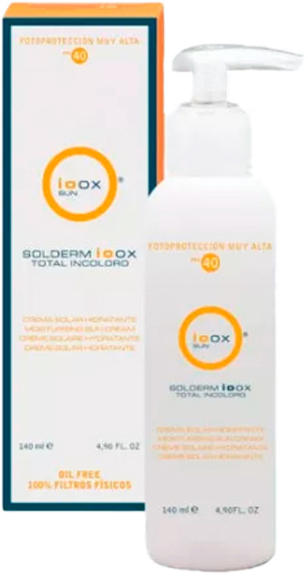 Krem Ioox Solderm Total Colourless 140 ml (8470001649157) - obraz 1