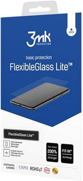 Szkło hybrydowe 3MK FlexibleGlass Lite do Samsung Galaxy S23+ (5903108512596) - obraz 1
