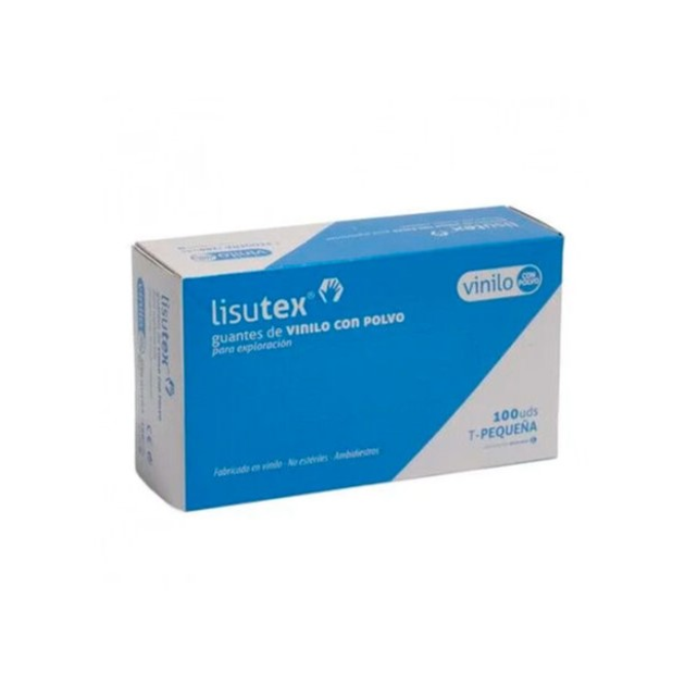 Rękawiczki medyczne Lisutex Powder Free Vinyl Gloves T/Small 100 Units (8470001721525) - obraz 1