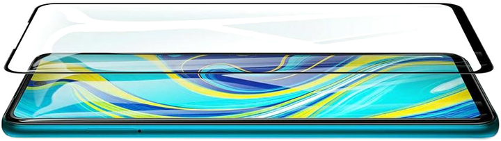 Захисне скло 5D для Samsung Galaxy A20s чорне (5903919066387) - зображення 1