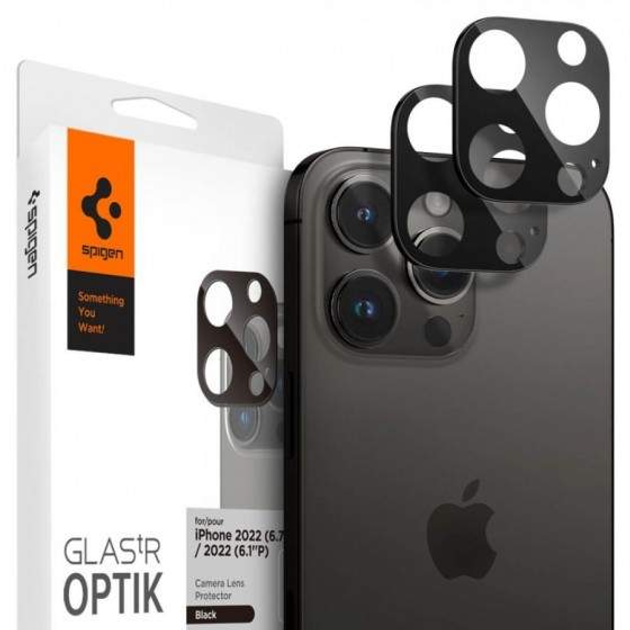 Szkło hartowane Spigen Ez Fit Optik do Apple iPhone 14 Pro/14 Pro Max 2 szt (8809811866995) - obraz 2