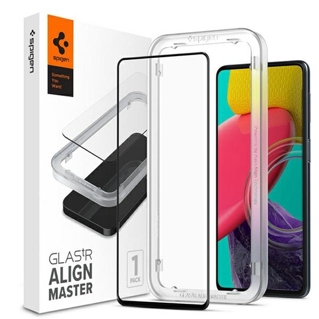 Szkło ochronne Spigen AlignMaster Glass.Tr do Samsung Galaxy M53 5G SM-M536 (8809811861747) - obraz 2