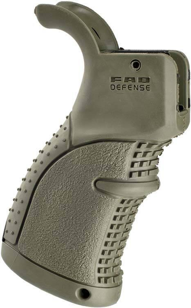 Рукоятка пістолетна FAB Defense AGR-43 для M4/M16/AR15 Олива - зображення 1