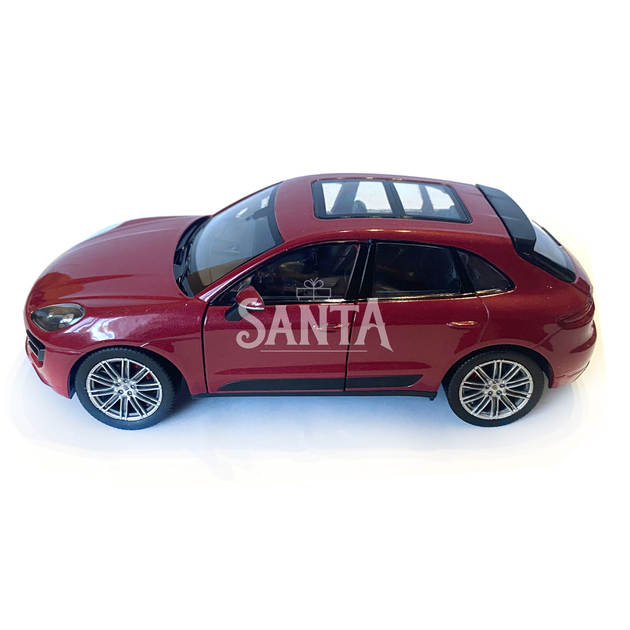 Іграшкова машинка металева WELLY 1:24 PORSCHE MACAN TURBO, порше меган турбо, відкр.двері, багажник, червоний, 19*7.5*7см, (24047W) - Фото 4 Іграшкова машинка металева WELLY 1:24 PORSCHE MACAN TURBO, порше меган турбо, відкр.двері, багажник, червоний, 19*7.5*7см, (24047W) - зображення 4