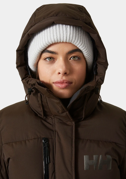 Парка HELLY HANSEN W ADORE PUFFY PARKA XS Темно-коричневий 53205755 - Фото 3 Парка HELLY HANSEN W ADORE PUFFY PARKA XS Темно-коричневий 53205755 - изображение 3