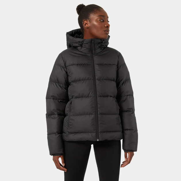 Helly hansen black puffer jacket best sale