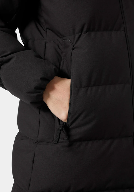 Парка HELLY HANSEN W BLOSSOM PUFFY PARKA L Чорний 53624990 - Фото 4 Парка HELLY HANSEN W BLOSSOM PUFFY PARKA L Чорний 53624990 - изображение 4