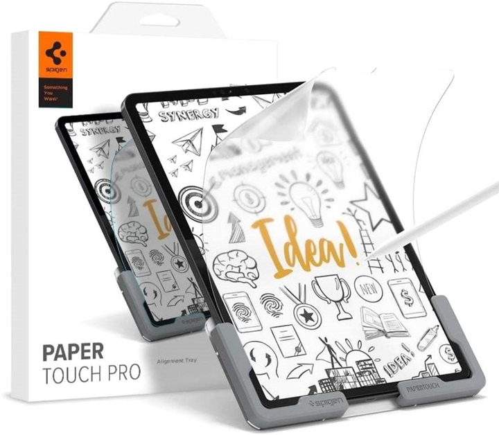 Folia ochronna Spigen Paper Touch do Apple Pro iPad Air 4/5/Pro 11 (8809756645822) - obraz 1