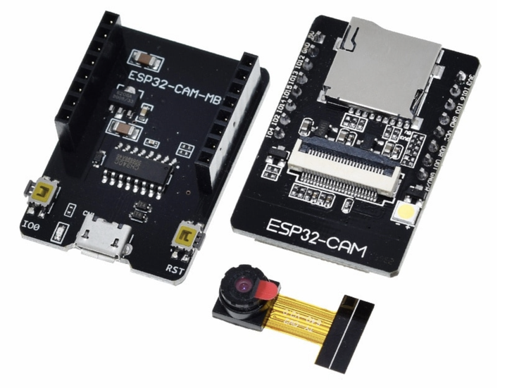 ESP32-CAM модуль с WiFi и Bluetooth, камерой OV2640 и материнской платой - изображение 2