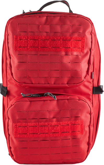 Рюкзак парамедика, сапера, спасателя HELIOS VIVUS с набором вкладышей 40 л Красная (3025-red) - изображение 1