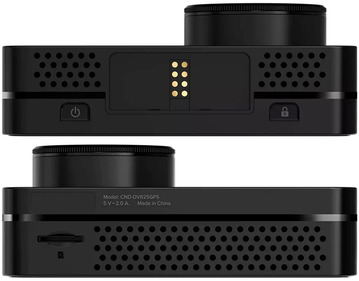 Відеореєстратор CANYON CND-DVR25 GPS WQHD, Wi-Fi, GPS Black (CND-DVR25GPS) - зображення 4