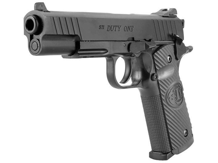 Пистолет пневматический ASG STI Duty One 4,5 мм BB (металл) - изображение 5