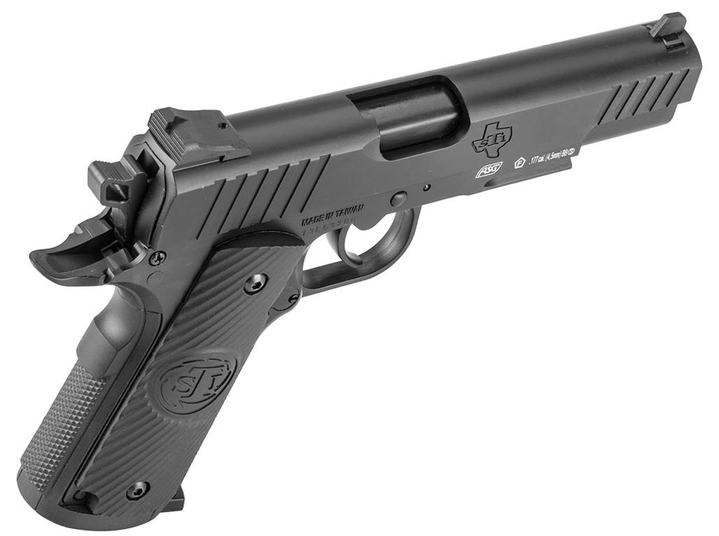 Пистолет пневматический ASG STI Duty One 4,5 мм BB (металл) - изображение 6