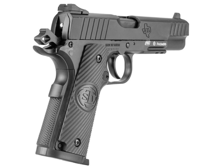 Пистолет пневматический ASG STI Duty One 4,5 мм BB (металл) - изображение 7