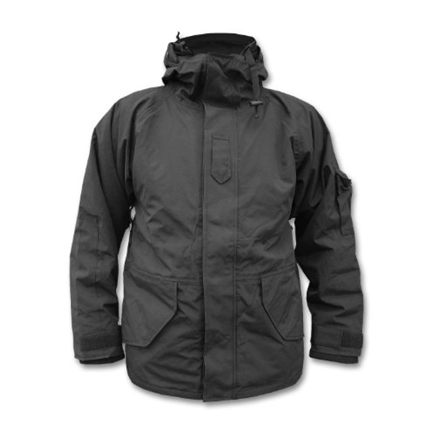 Куртка непромокаюча з флісовою підстібкою Sturm Mil-Tec Black S (10615002) - изображение 1