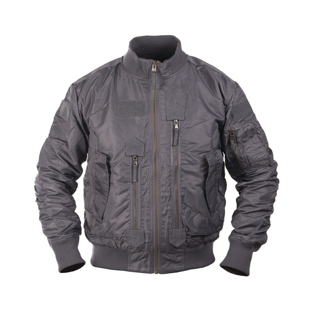 Куртка демісезонна Sturm Mil-Tec US Tactical Flight Jacket Urban grey 2XL (10404608) - зображення 1