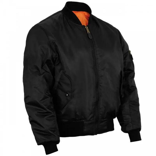Куртка льотна Sturm Mil-Tec MA1 Black L (10403002) - зображення 1