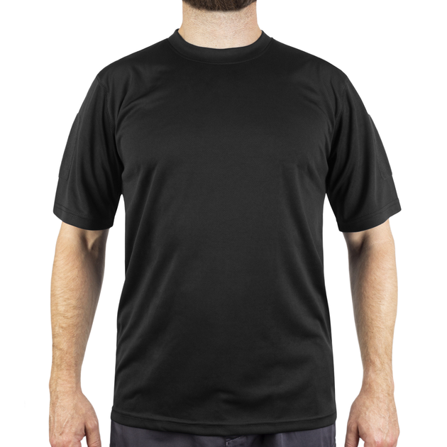 Футболка Sturm Mil-Tec Tactical T-Shirt QuickDry Black 3XL (11081002) - зображення 1