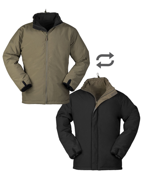 Куртка утеплююча двостороння Сold Weather Jacket Reversible Sturm Mil-Tec RANGER GREEN/BLACK 3XL (10331502) - изображение 1