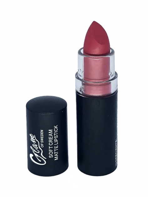 Satynowa szminka Glam Of Sweden Soft Cream Matte Lipstick 04-Pure Red 4g (7332842800481) - obraz 1