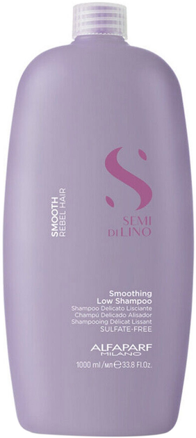 Шампунь для розгладження волосся Alfaparf Milano Semi Di Lino Smooth Smoothing Low Shampoo 1000 мл (8022297111209) - зображення 1