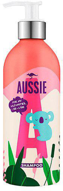 Szampon do włosów suchych i zniszczonych Aussie Hair Botella Rellanable Aluminio Miracle Shampoo 430 ml (8001841989860) - obraz 1