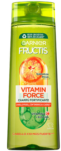 Szampon wzmacniający Garnier Fructis Vitamin Force Fortifying Shampoo 360 ml (3600542446556) - obraz 1