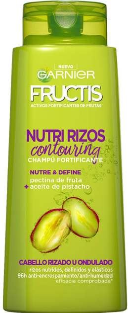 Szampon do włosów kręconych Garnier Fructis Nutri Rizos Contouring Fortifying Shampoo 690 ml (3600542267946) - obraz 1