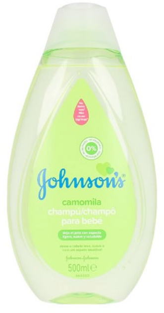 Szampon do włosów dla dzieci Johnson's Baby Camomile Shampoo 500 ml (3574661520476) - obraz 1