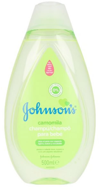 Шампунь для волосся для дітей Johnson's Baby Camomile Shampoo 500 мл (3574661520476) - зображення 1