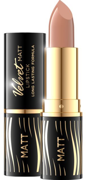 Matowa szminka Eveline Velvet Matt Lipstick - 500 Nude 4.5g (5901761942088) - obraz 1