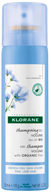 Шампунь для очищення волосся Klorane Linseed Dry Shampoo 150 мл (3282770147605) - зображення 1