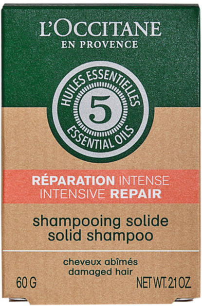 Szampon do włosów wszystkich rodzajów L'Occitane en Provence Intensive Repair Solid Shampoo 60 g (3253581729700) - obraz 2