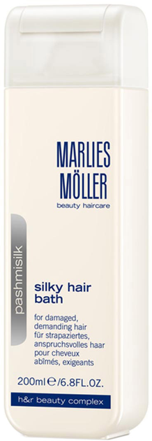 Szampon do odżywiania włosów Marlies Moller Pashmisilk Silky Hair Bath Shampoo 200 ml (9007867257067) - obraz 1