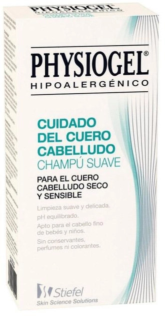Szampon hipoalergiczny do włosów Stiefel Physio Shampoo Gel Soft Shampoo For Dry Sensitive Scalp 250 ml (8470001701145) - obraz 1