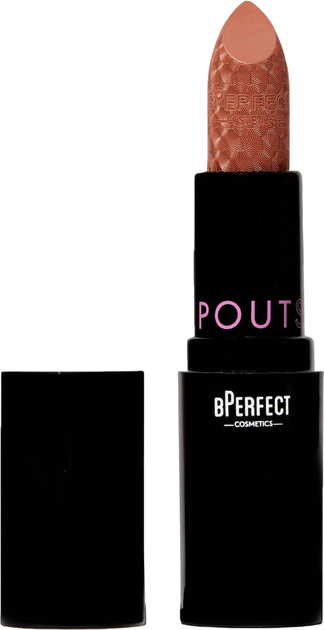 Satynowa szminka Bperfect Cosmetics Poutstar Satin Lipstick Raw 3.5 g (5060806568871) - obraz 1