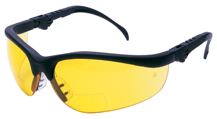 Захисні окуляри MCR Safety Klondike Plus Жовті (12603) - зображення 1