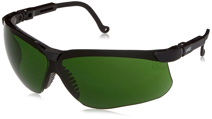 Тактические защитные очки Uvex Genesis S3207 Shade 3.0 Зеленые (12624) - изображение 1