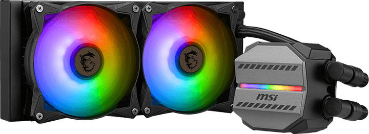 Система жидкостного охлаждения MSI MAG CoreLiquid M240 ARGB Black (306-7ZW4R14-813) - изображение 2