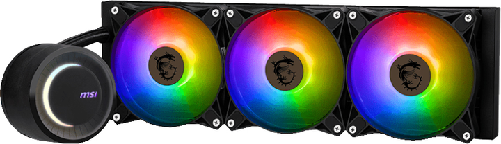 Chłodzenie wodne MSI MAG CoreLiquid E360 ARGB Black (306-7ZW6E11-C24) - obraz 3