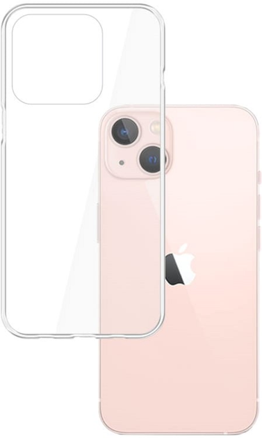 Etui plecki 3MK Clear Case do Apple iPhone 14 Plus Transparent (5903108476577) - obraz 1