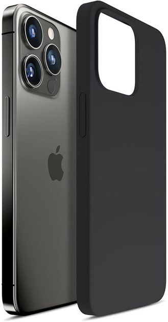 Etui plecki 3MK Hardy Case z MagSafe do Apple iPhone 15 Pro Graphite (5903108527378) - obraz 1