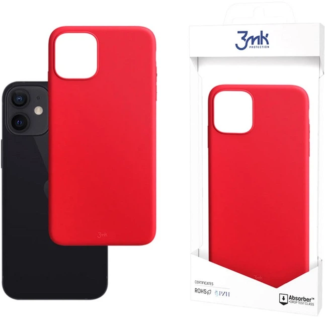 Etui plecki 3MK Matt Case do Apple iPhone 12/12 Pro Strawberry (5903108313346) - obraz 3