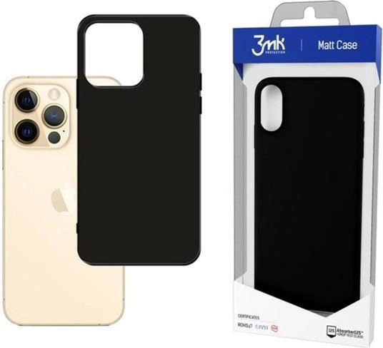 Панель 3MK Matt Case для Apple iPhone 13 Pro Чорний (5903108407151) - зображення 1