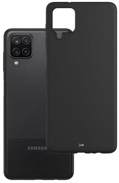 Etui plecki 3MK Matt Case do Samsung Galaxy A12 Black (5903108357548) - obraz 1