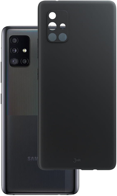 Панель 3MK Matt Case для Samsung Galaxy A51 Чорний (5903108242134) - зображення 1